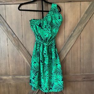 BR Palm leaves dress